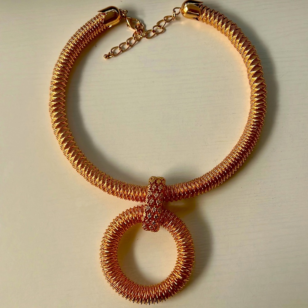 Bronze necklace